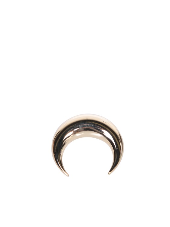 Shop Marine Serre Single Crescent Moon-shaped Earring In Not Applicable