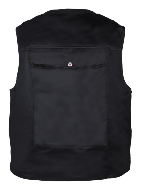 Shop Kenzo Sleeveless Vest In Black