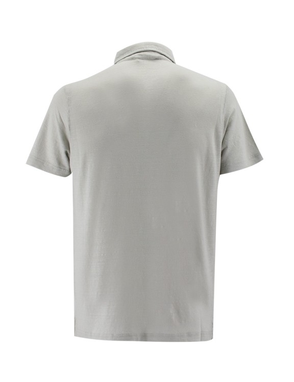 Shop Mauro Ottaviani Grey Polo Shirt