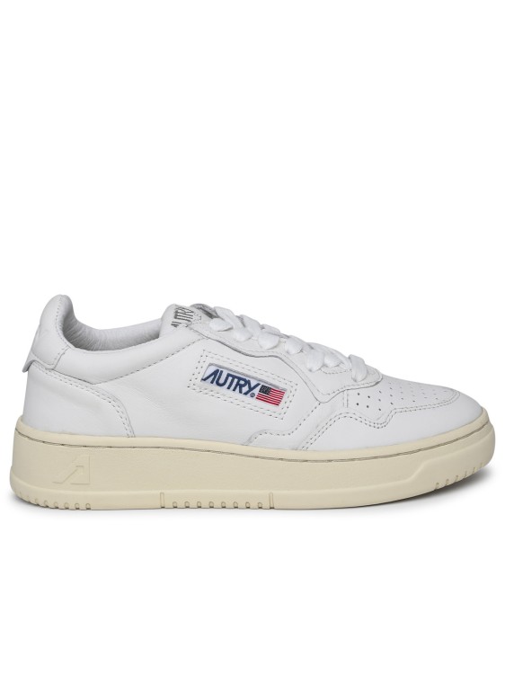 Shop Autry Medalist' Sneakers In White Leather