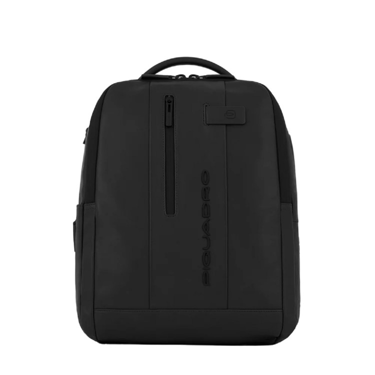 Piquadro Computer Backpack And Ipad Mini Holder In Black