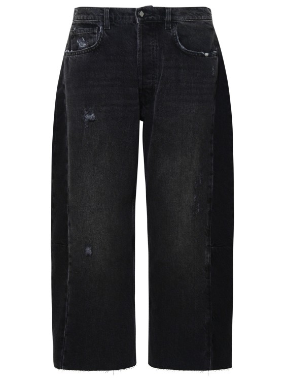 Shop Amish Black Cotton 'upcycle' Jeans