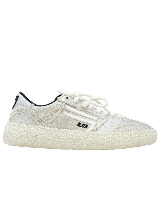 Puraai Vegan Leather Sneakers In White