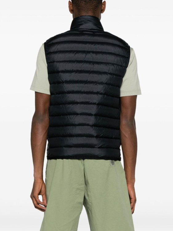 Shop Stone Island Padded Vest In Blue