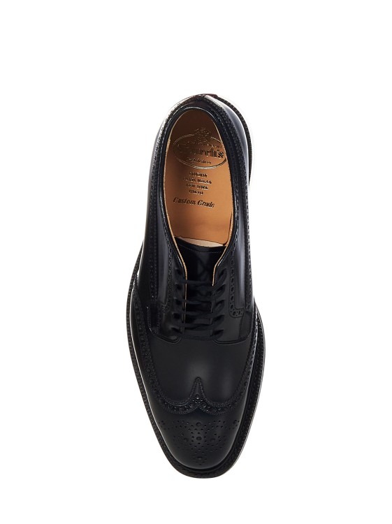 Shop Church's Full Brogue Lace-up Derby In Black