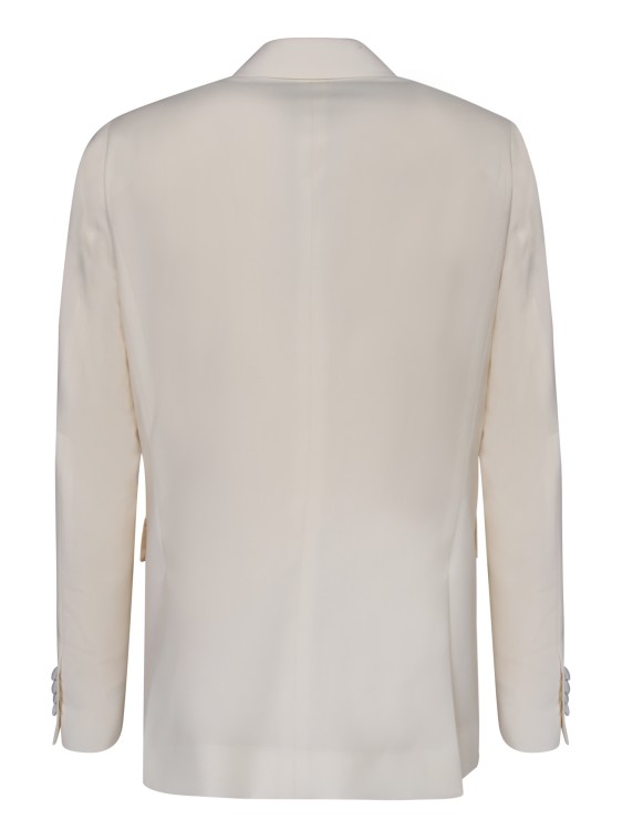 Shop Paul Smith Wool Jacket In White