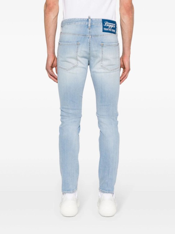 Shop Dsquared2 Cool Guy Mid-rise Slim-fit Jeans In Grey
