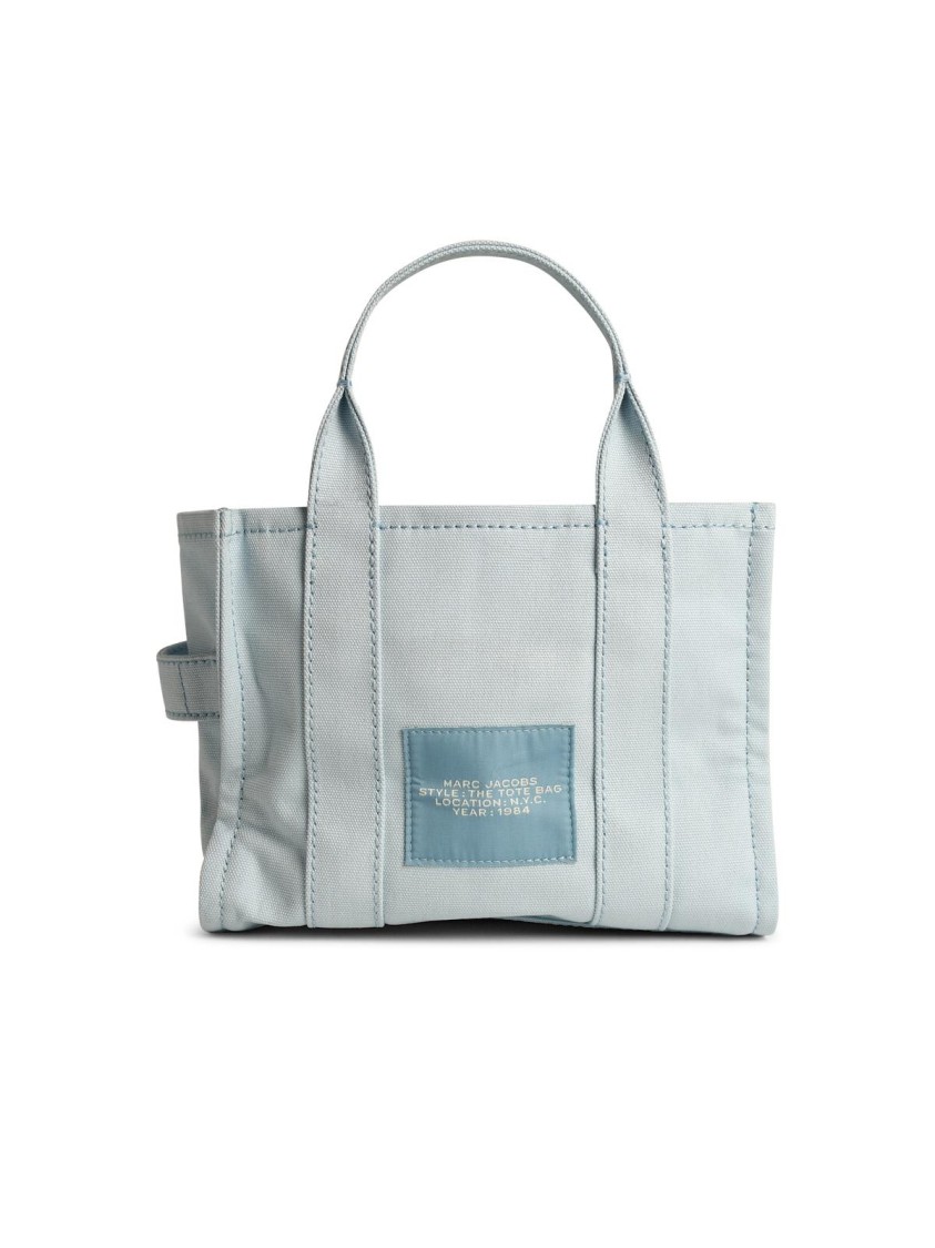 Marc Jacobs (the) 'tote' Small Light Blue Canvas Bag In Blue