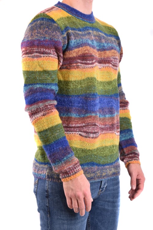 Paura Di Danilo  Multicolor Mohair/polyester Blend Knitwear In Multicolor