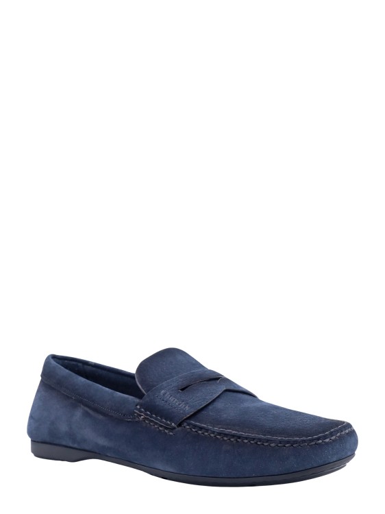 Shop Church's Leather Loafer In Blue