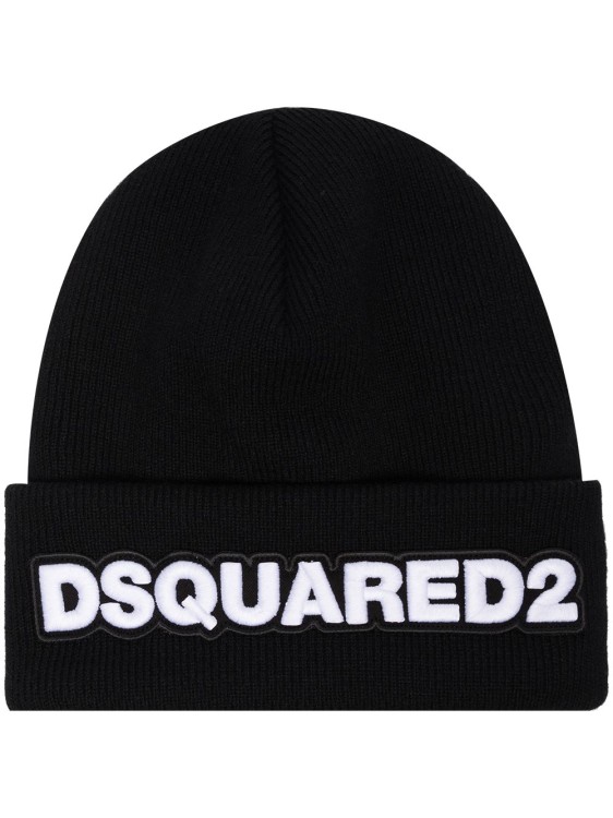 Shop Dsquared2 Beanie Hat In Black