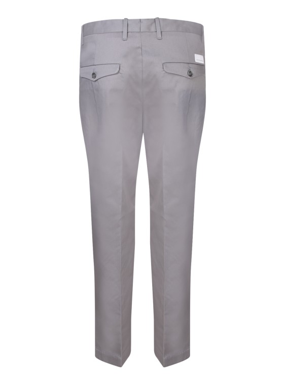Shop Nine In The Morning Wide-cut Tailored Trousers In Grey