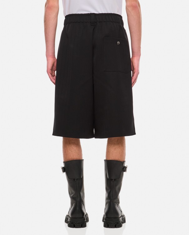 Shop Jacquemus Juego Shorts In Black