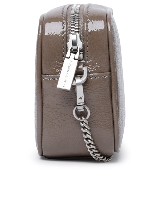 Shop Marc Jacobs (the) Star Crossbody Bag In Dove-gray Leather In Grey