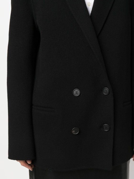 Shop Philosophy Di Lorenzo Serafini Double Breasted Blazer In Black