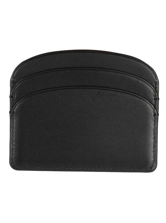 Shop Apc Black Leather Cardholder
