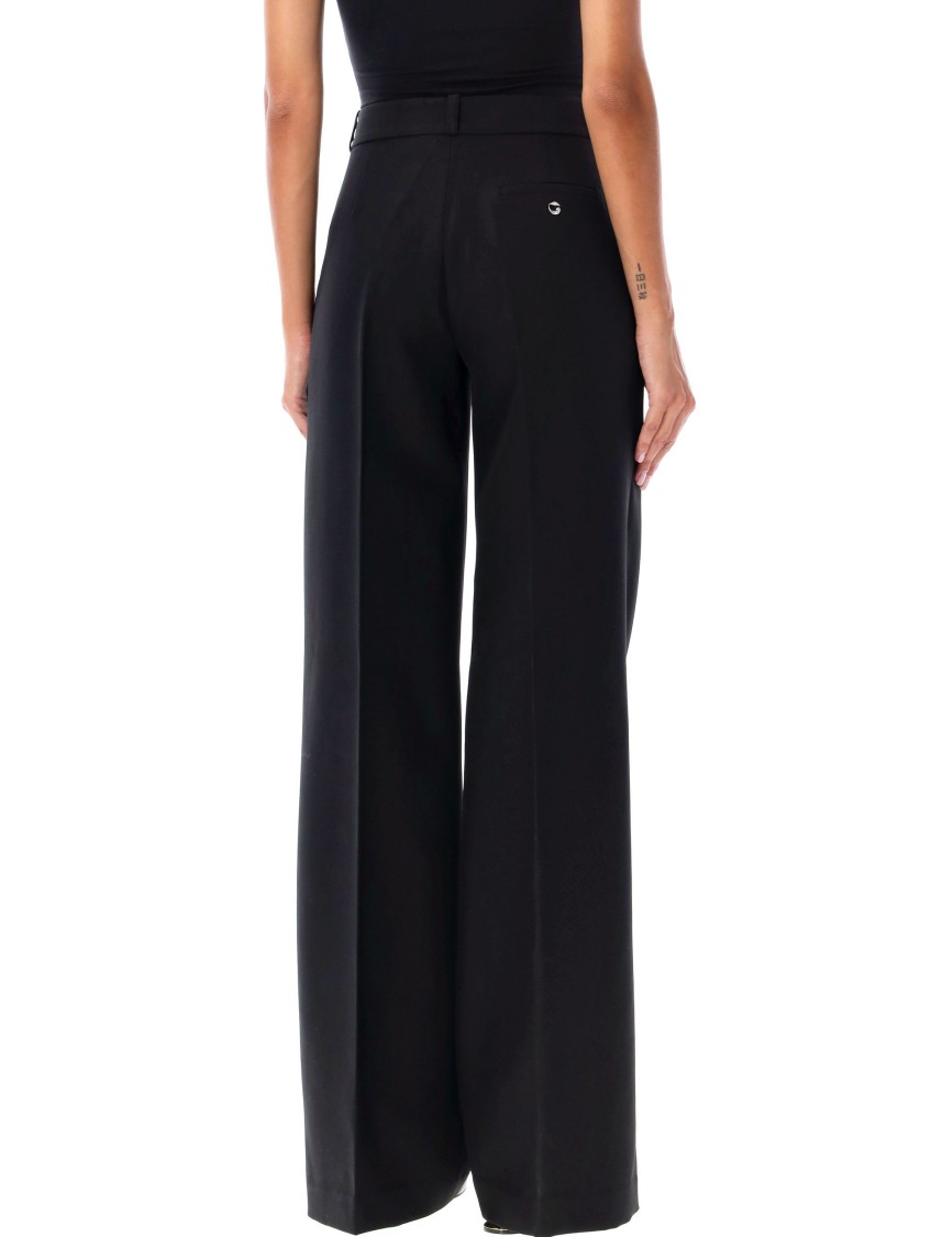 Coperni Belt-loop Casual Pants In Black