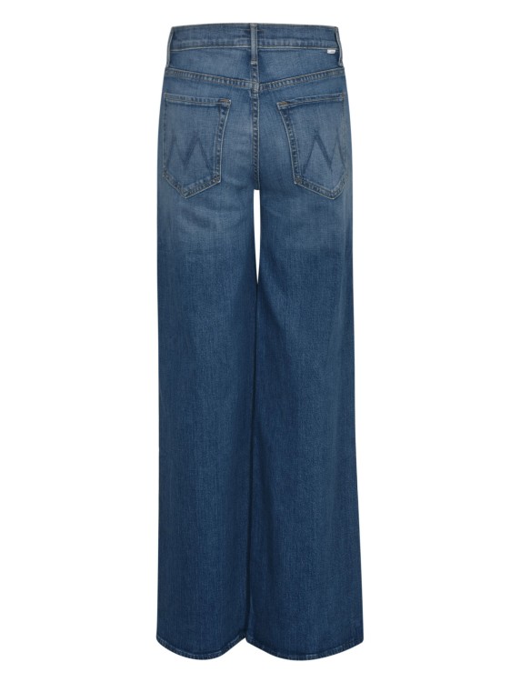 Shop Mother Indigo Blue Stretch-cotton Denim Jeans
