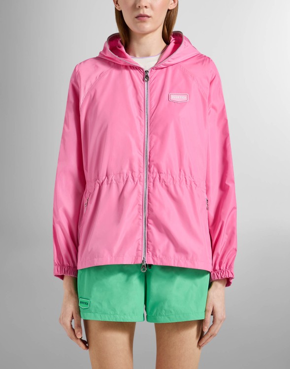 Shop Duvetica Biassa Windbreaker Jacket In Pink