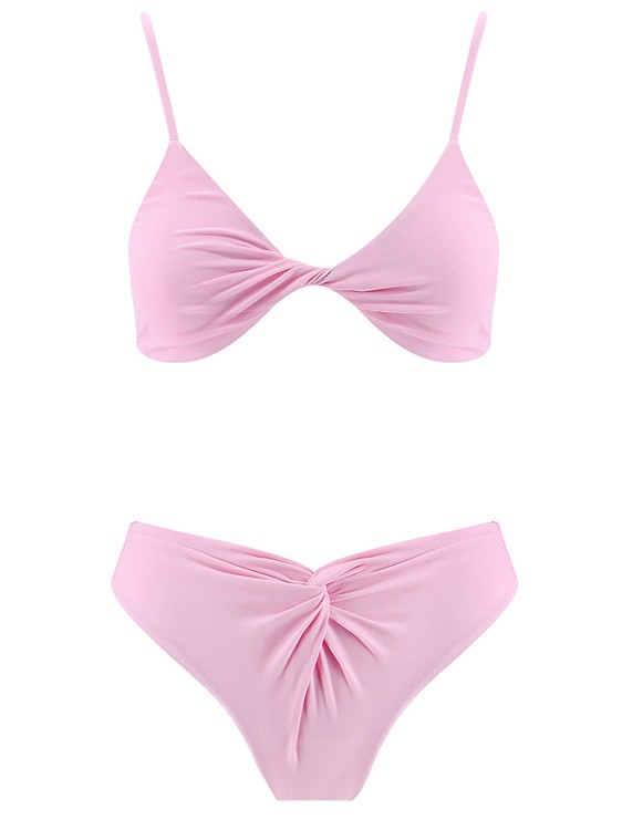 Shop Cheri' Pink Nylon Bikini