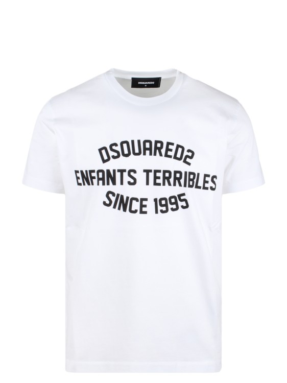 Dsquared2 Enfants Terribles Cool Fit T-shirt In White