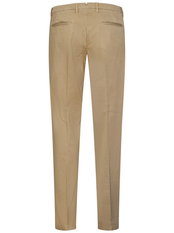 Shop Boglioli Slim-fit Chino Trousers In Brown
