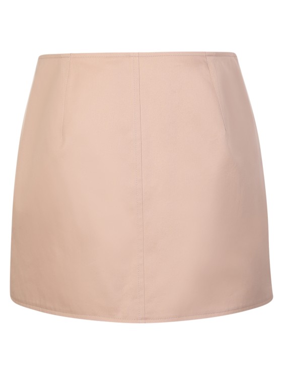 Shop Burberry Beige Trench Miniskirt In Neutrals