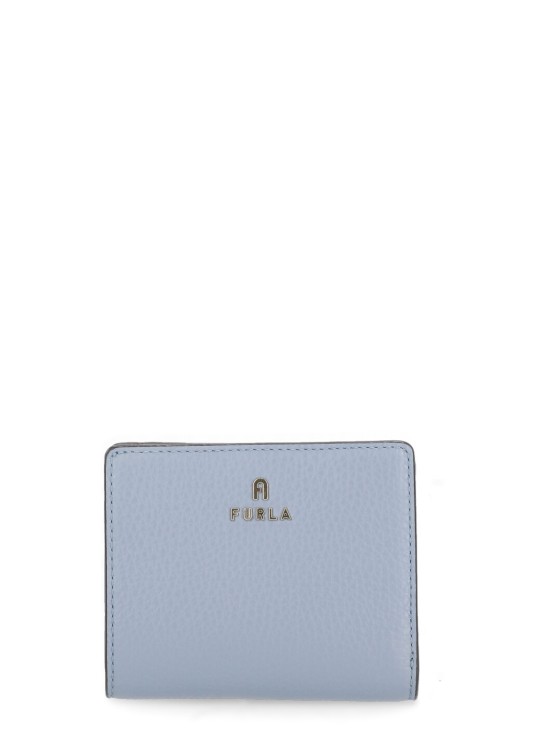 Shop Furla Camelia Wallet In Blue