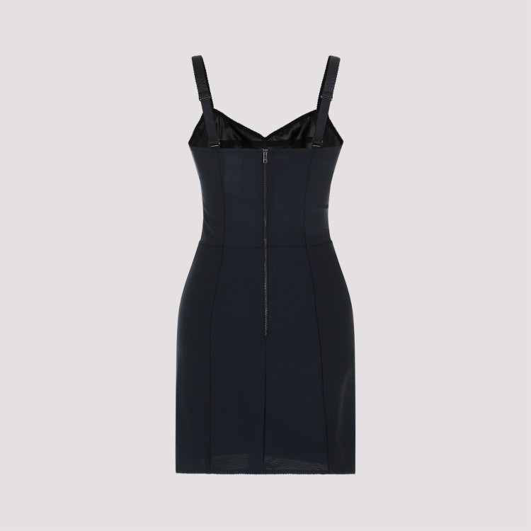 Shop Dolce & Gabbana Black Mini Essential Dress