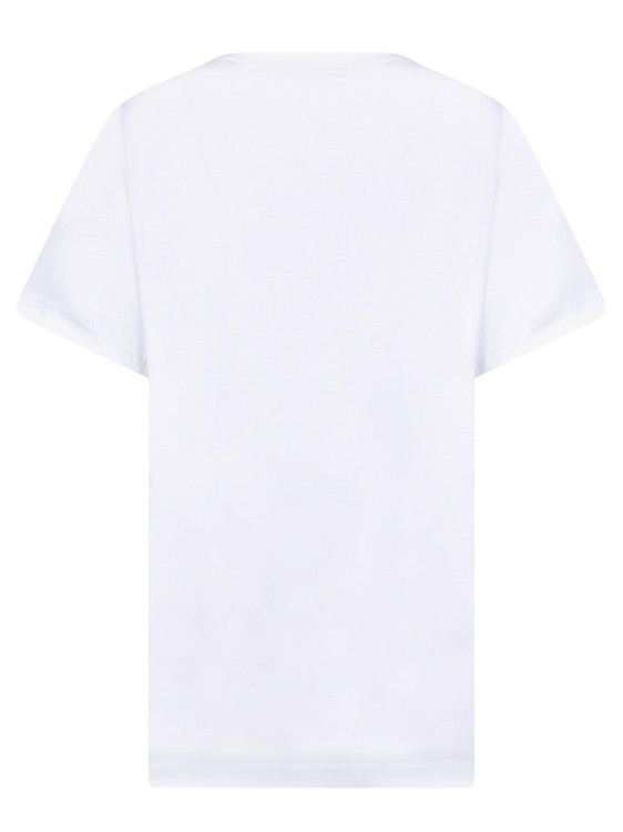 Shop Allesandro Enriquez Graphic Print White T-shirt