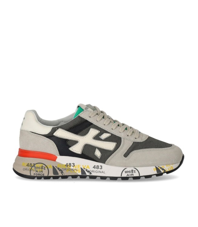 Shop Premiata Mick 6166 Sneaker In Grey