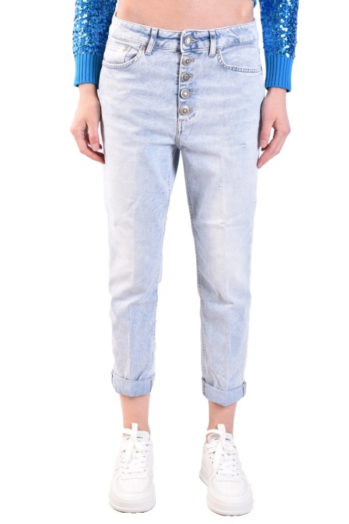 Dondup Blue Denim Jeans In Blue