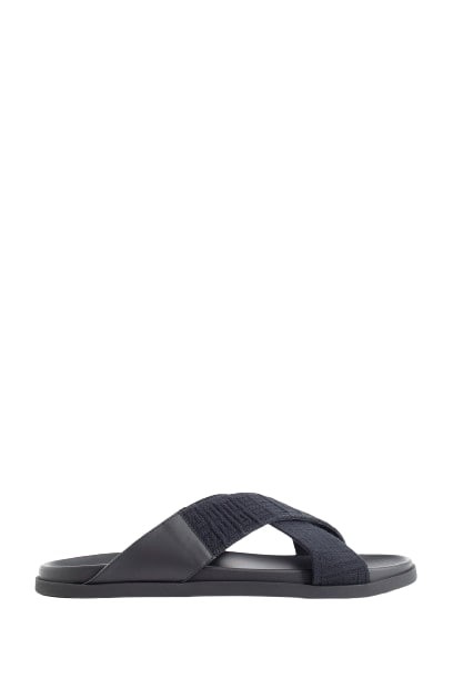 GIVENCHY SLIDES WITH CROSSED STRAPS