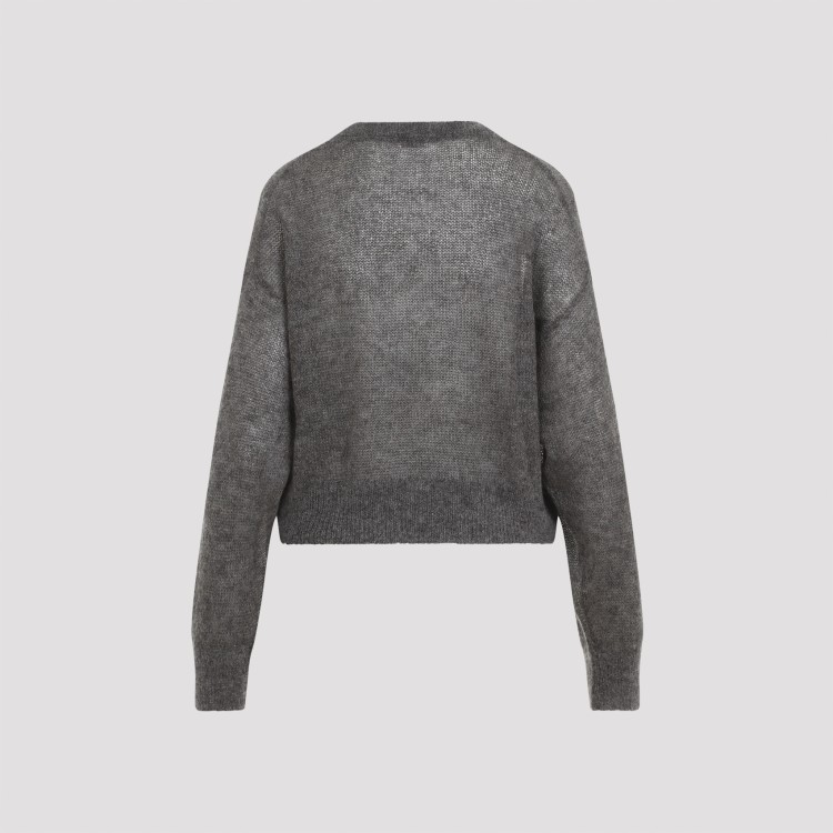 Brunello Cucinelli Women's Mohair Lame Sweater In Grey