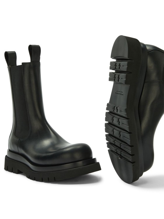 Shop Bottega Veneta Black Leather Boots
