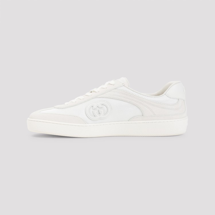 Gucci Interlocking G Low-top Sneakers In White