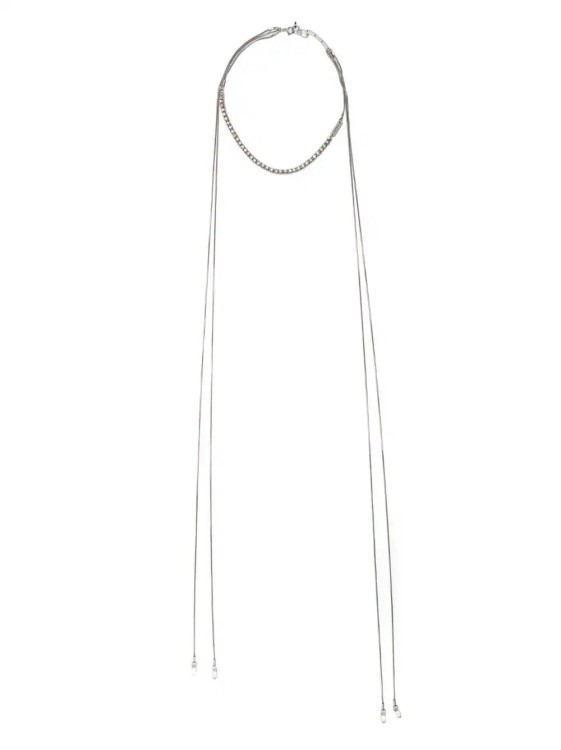 ISABEL MARANT SILVER CHOKER NECKLACE