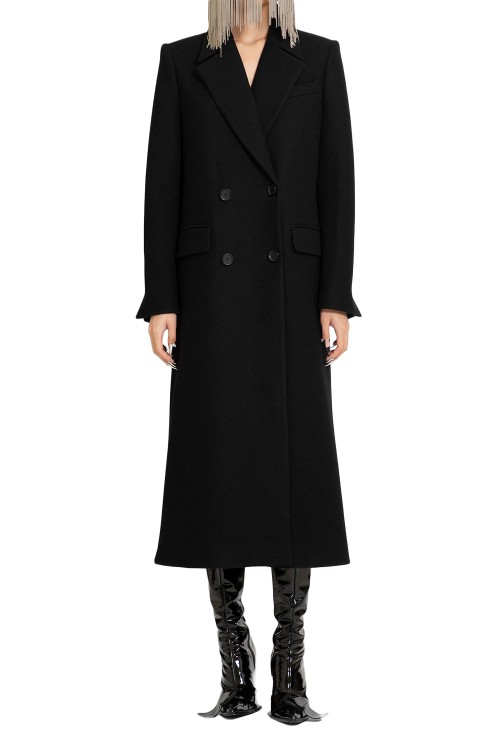 SSHEENA DOUBLE-BREASTED WOOL COAT