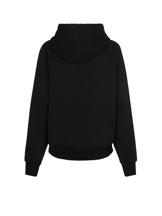 Shop Ami Alexandre Mattiussi Biologic Cotton Sweatshirt With Logo In Black