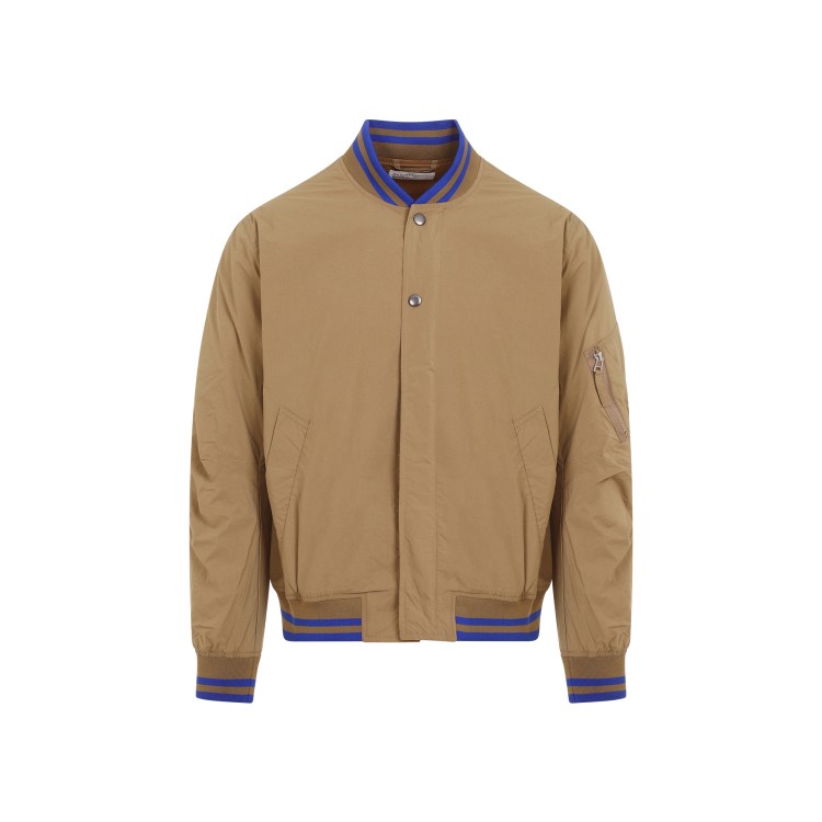 Universal Works Sand Ns Bomber Recycled Polyamide Jacket In Neutrals