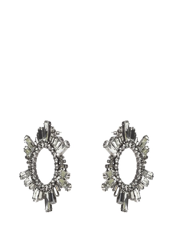 Shop Amina Muaddi Begum Earrings In Not Applicable