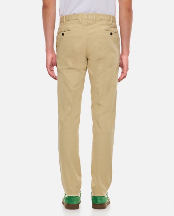 Shop Pt01 Slim Trousers In Brown