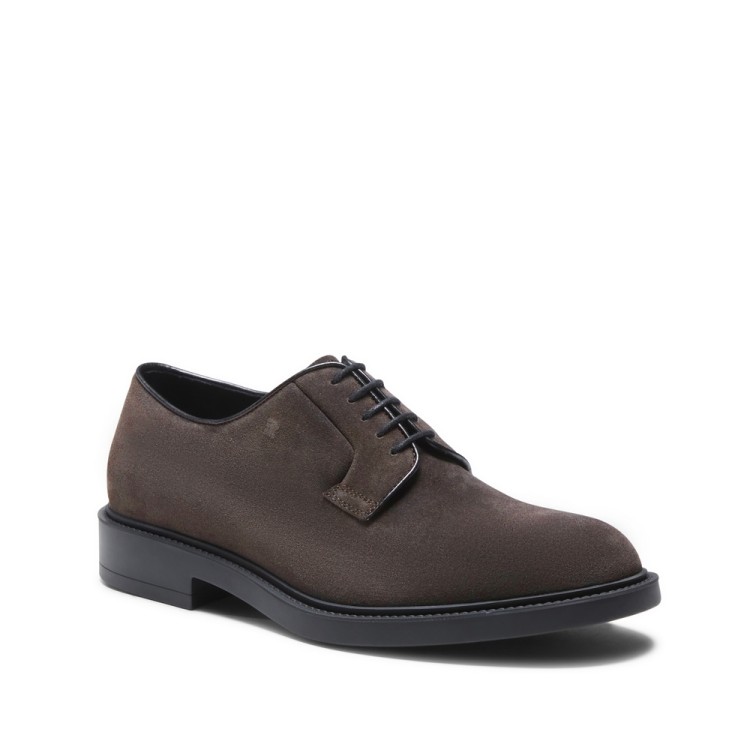 Fratelli Rossetti Anthracite Low Shoes In Grey
