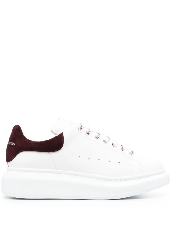 Burgundy alexander outlet mcqueen sneakers