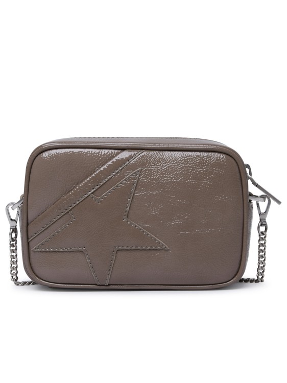 Marc Jacobs (the) Star Crossbody Bag In Dove-gray Leather In Grey