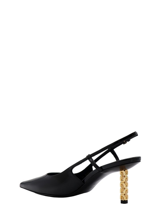 Shop Givenchy Patent Leather Slingback In Black