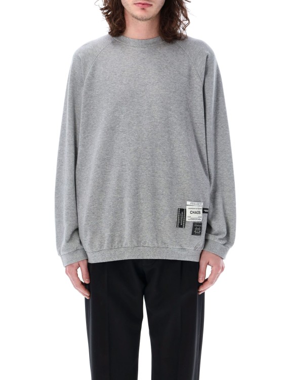 Shop Undercover Labels Sweatshirt In Grey