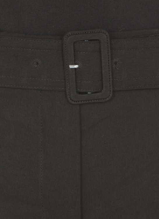 Shop Dries Van Noten Black Cotton And Linen Trousers