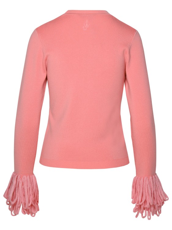 Shop Jw Anderson Pink Wool Blend Sweater