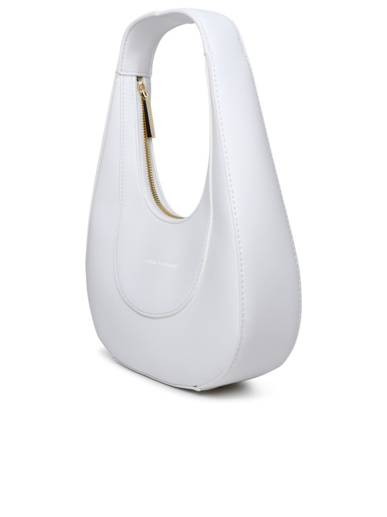 Shop Chiara Ferragni Caia' White Polyester Bag